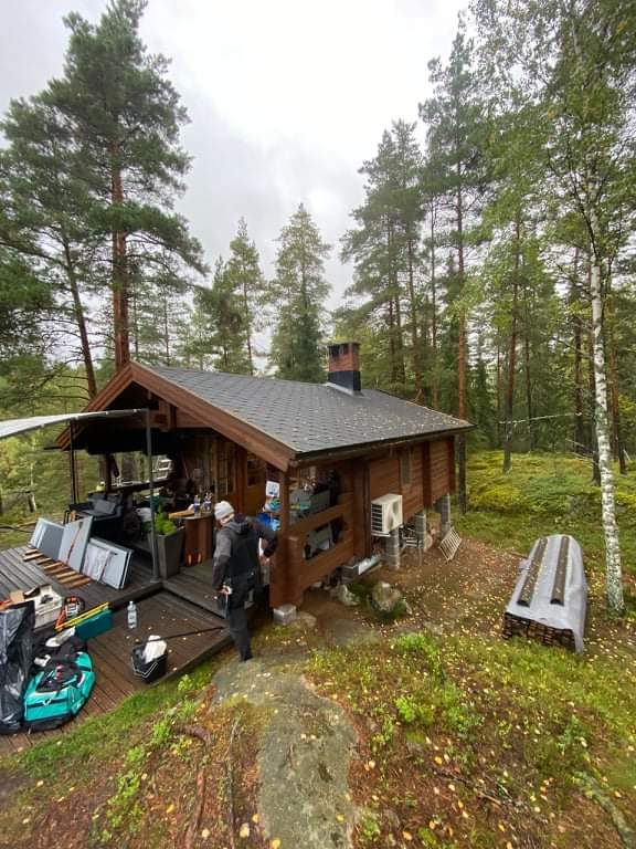 Vapaa-ajan asunto ennen kattoremonttia